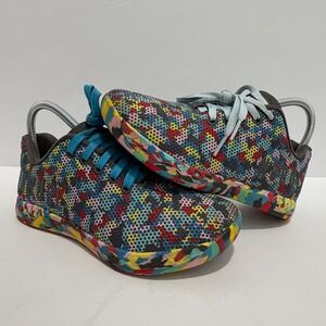 NOBULL SuperFabric Trainer Multi Color Pixel Camo Womens 6 Mens 4.5 Sneakers